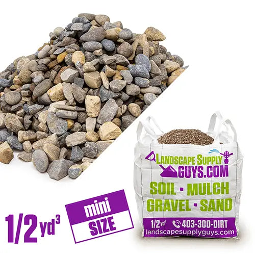 14MM Washed Rock / Pea Gravel | Free Delivery Calgary ...