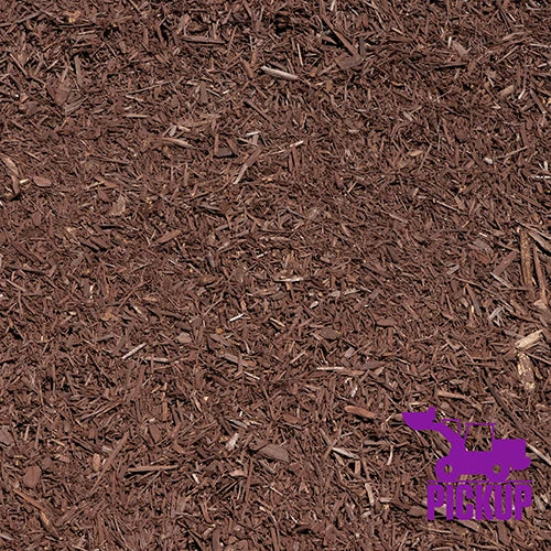 Brown Mulch Closeup Pickup