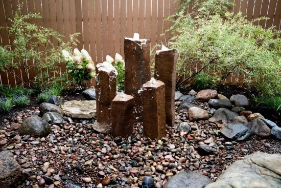 Faux Basalt Columns