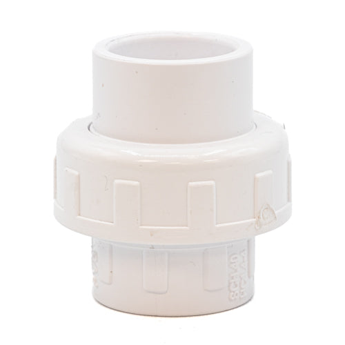 1/2" White PVC Union