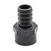 1" Grey Insert PVC Female Adapter Top