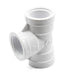 1" PVC Threaded Tee Top